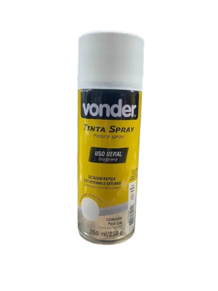 TINTA SPRAY BRANCO FOSCO USO GERAL 350ML