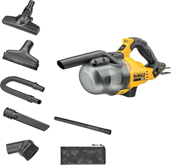 DEWALT ASPIRADOR 20 V PORTÁTIL COM FILTRO HEPA - BATERIA NÃO INCLUSA